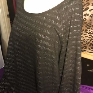 EUC Size 20 Seven for Mankind Black High Low Tunic
